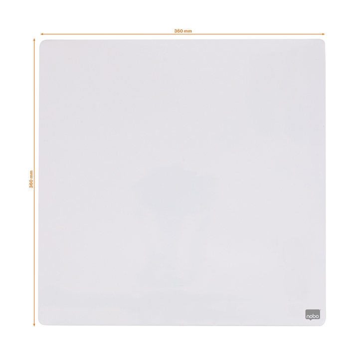 Whiteboard tegel rexel 36x36cm wit gelakt(1903802) - 0