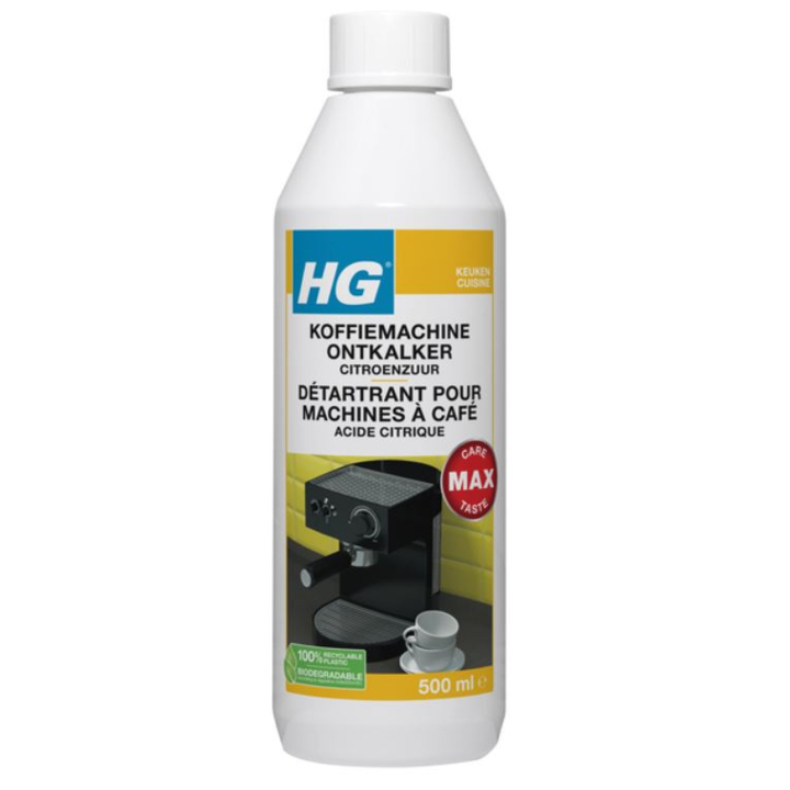 HG, ontkalker voor koffiemachines, 500ml, citroenzuur, 323050103 (1 stuk) - 0