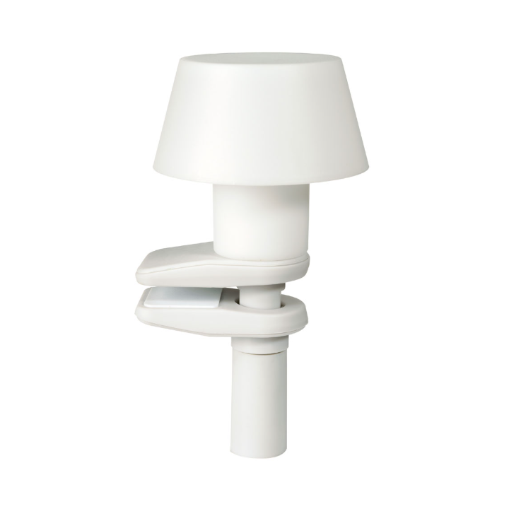 Duni | LED Lamphouder | 195x118mm | Clamp White | 192535 (4 stuks) - 0