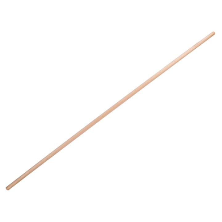 Qleaninq, houten steel, 150cm x 23.5mm, 05204 (1 stuk) - 0