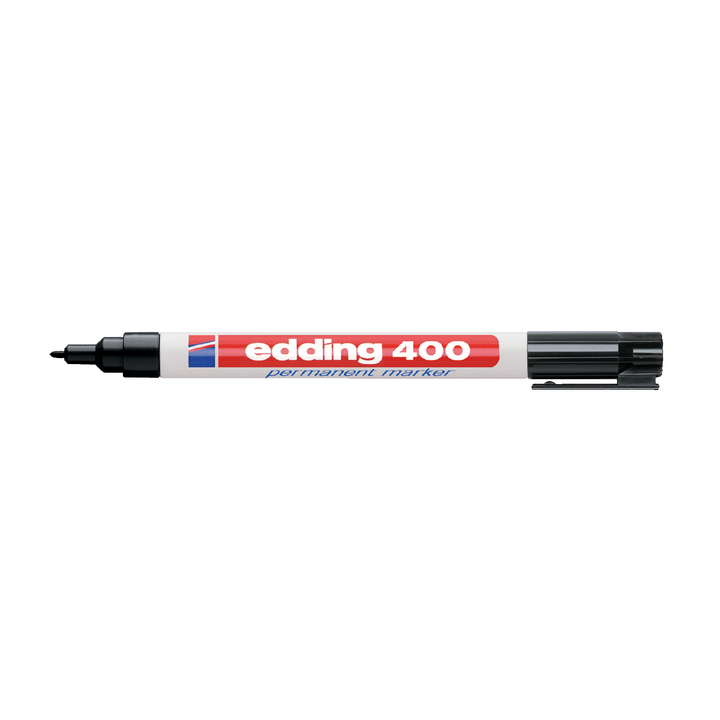 631001 Viltstift edding 400 rond 1mmzwart(4-400001) - 0