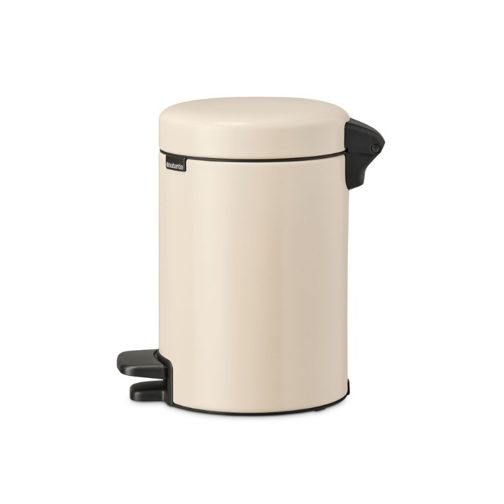 Brabantia, pedaalemmer, 3 liter, soft beige, VB 149887 - 1