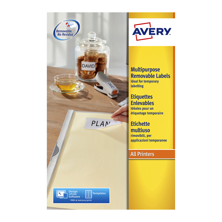 Etiket avery l4733rev-25 99.1x139mm a6 100st - 0