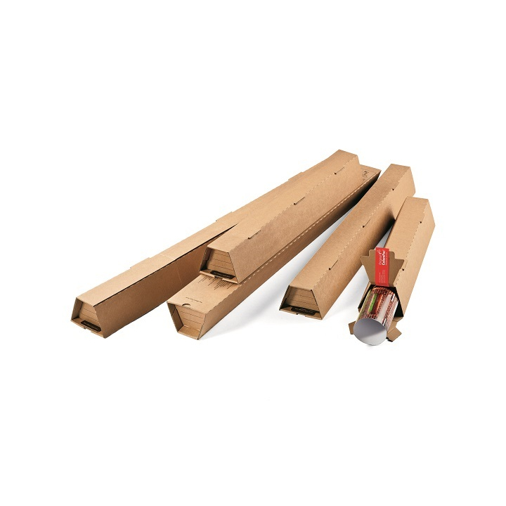 Verzendkoker Colompac golfkarton  610x105/55x75mm - 0