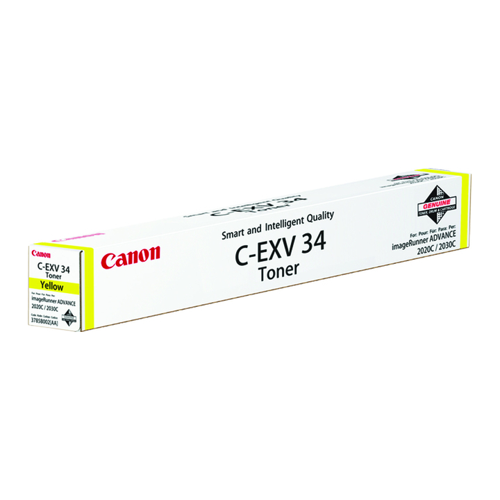 Tonercartridge canon c-exv 34 geel 19k(3785b002) - 0