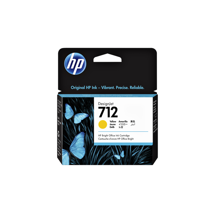 Inktcartridge hp 712 3ed69a geel(3ed69a) - 0