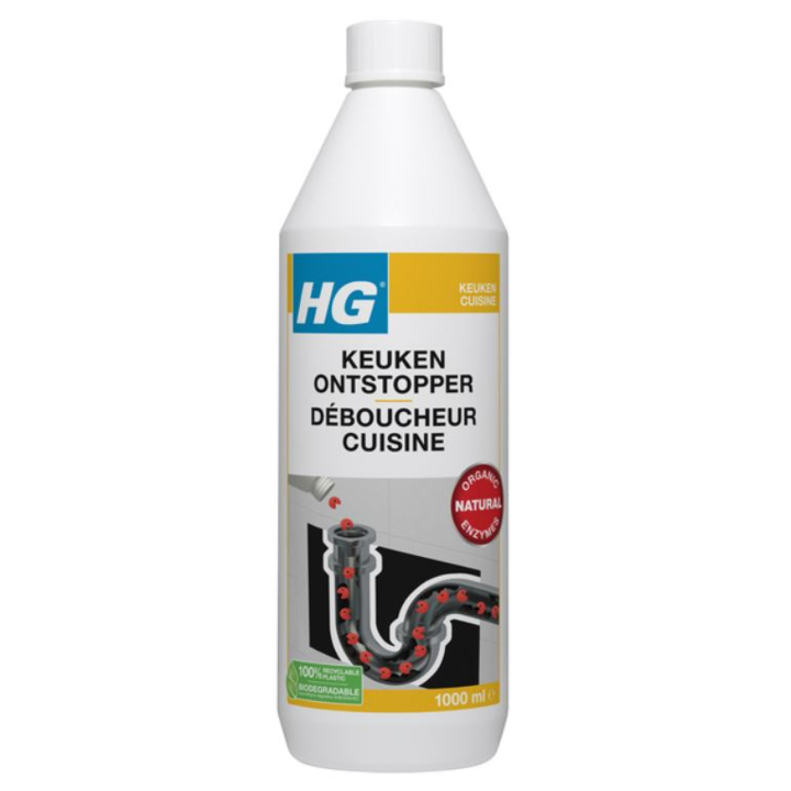 HG, keukenontstopper, 1000ml, 481100103 (1 stuk) - 0