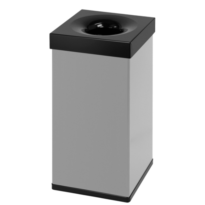Carro-Flame, papierbak, 55 liter, aluminiumgrijs, VB 840055 - 0