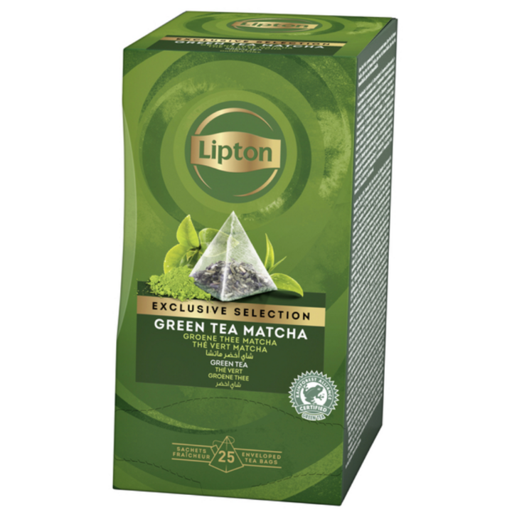 Lipton Exclusive Selection, groene thee, 2 gram, matcha, 67846486 (25 stuks) - 1