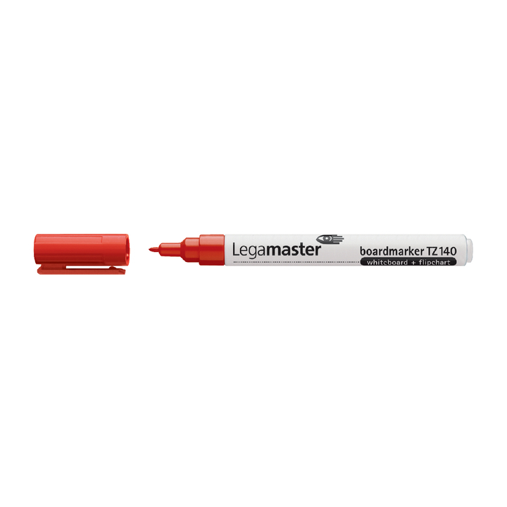 Viltstift lega tz140 whiteboard rond 1mm rood - 0