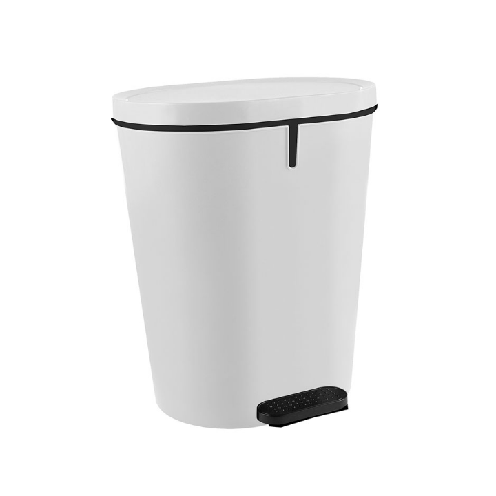 Zamora, pedaalemmer, 25 liter, wit, VB 016156 - 0