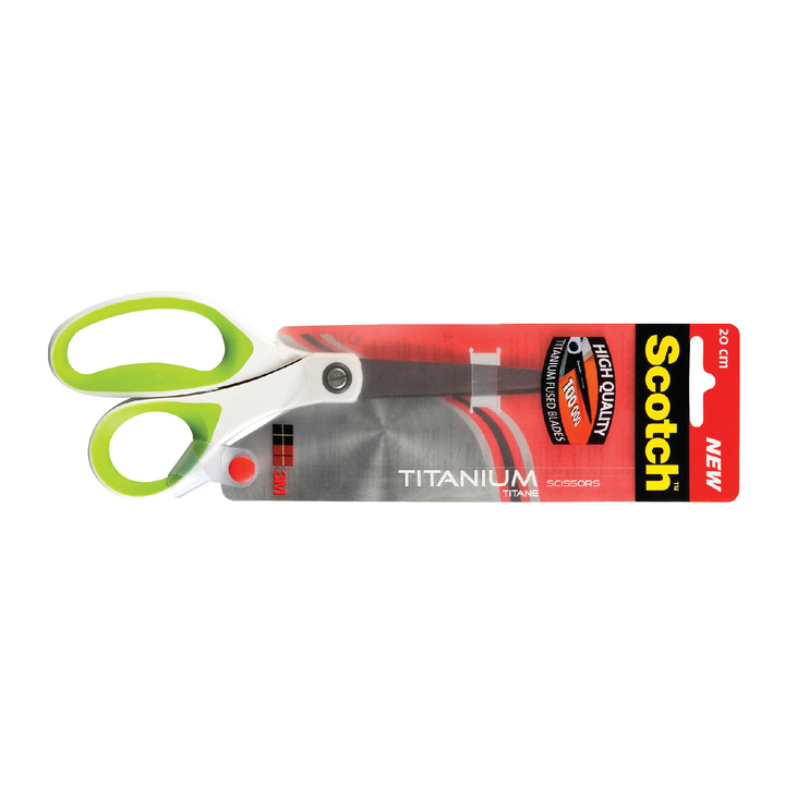 Schaar scotch titanium 20cm groen(1458gree) - 0