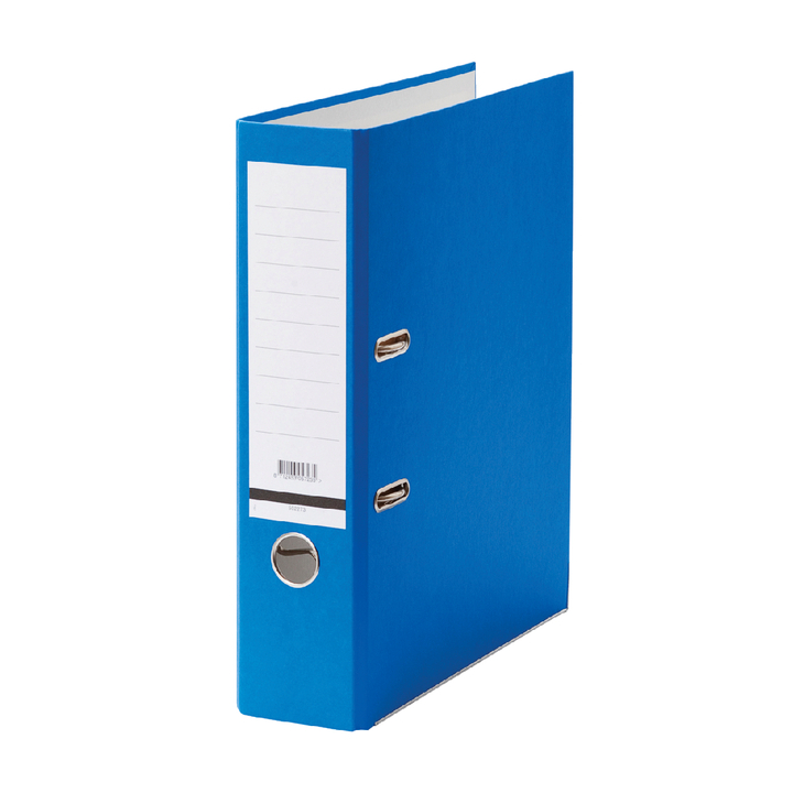 Ordner budget a4 80mm blauw(h08901qubl) - 0
