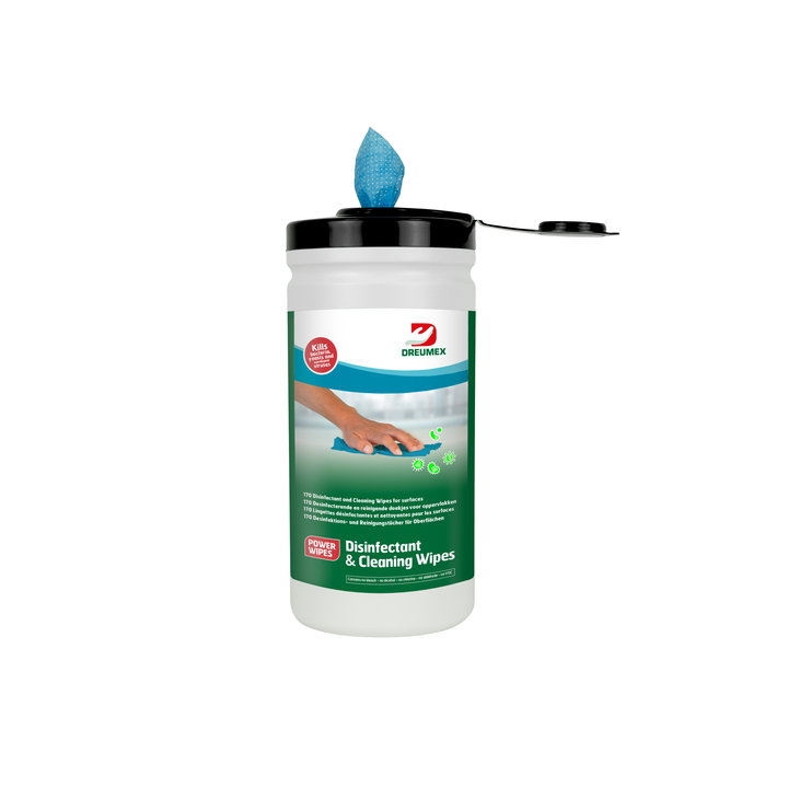 Desinfectiedoekjes dreumex bus 170 stuks blauw(74701701001) - 0