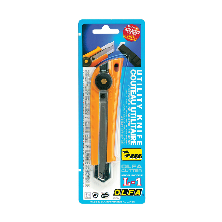 Snijmes olfa l1 geel 18mm - 0