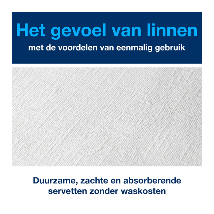 Dinerservet tork linstyle premium wit 478145(478145) - 3