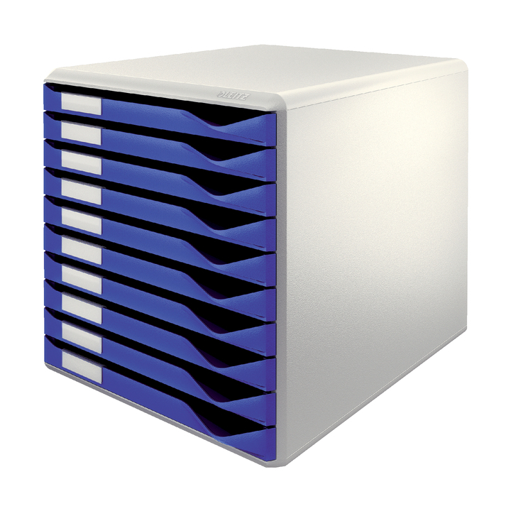 Ladenbox leitz 5281 10ldn blauw - 0