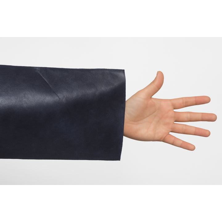 Bezoekersjas | Non Woven PP | Drukknopen | Maat XL | Blauw (100 stuks) - 1