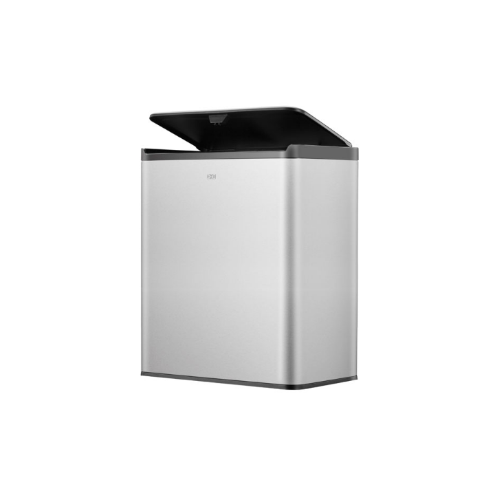 Eko Essential, touch afvalbak, 2x20 liter, mat RVS, VB811840 - 3