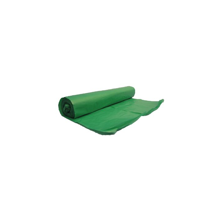 Vuilniszak | HDPE | 70x110cm | 120 Liter | T25 | Groen (25 zakken) - 0