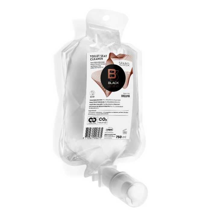 BlackSatino SparQ | Toiletbrilreiniger | 750ml | SC10 | 332270 (6 stuks) - 0