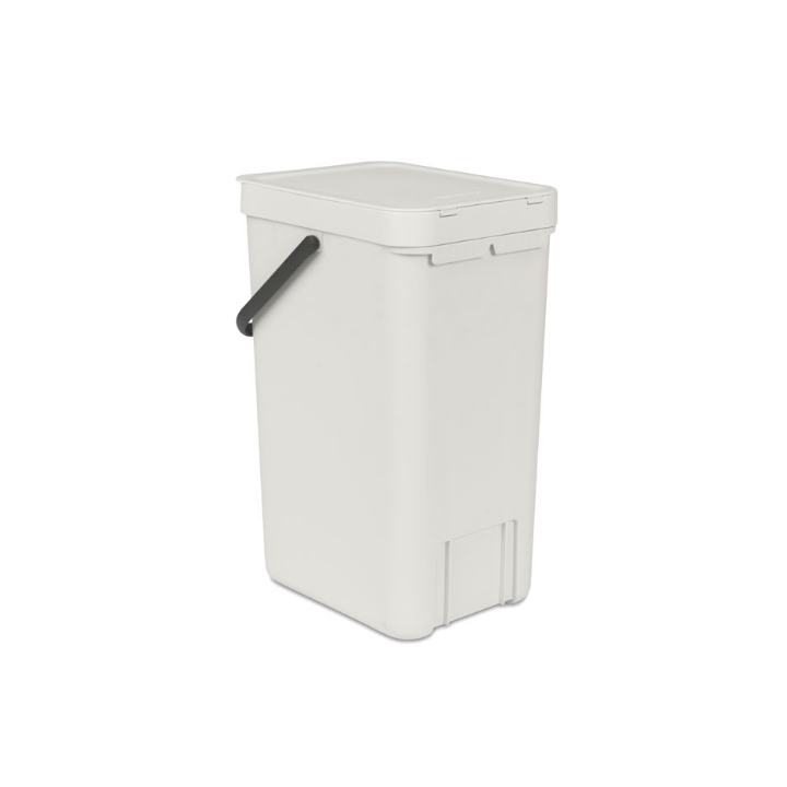 Brabantia, afvalbak sort & go, 16 liter, licht grijs, VB 109843 - 3