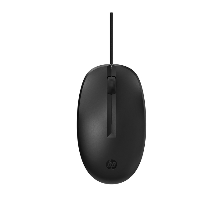 Muis hp 128 laser bedraad zwart(265d9aa) - 0