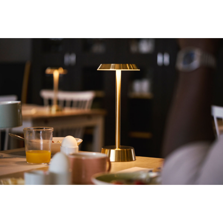 Duni Tafellampen | Oplaadbare Lamp | Cordless | Nour | Brass | 206427 (6 stuks) - 1