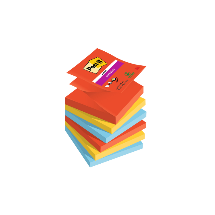 Memoblok 3m post-it z-notes r330-6ss-play(7100258797) - 0