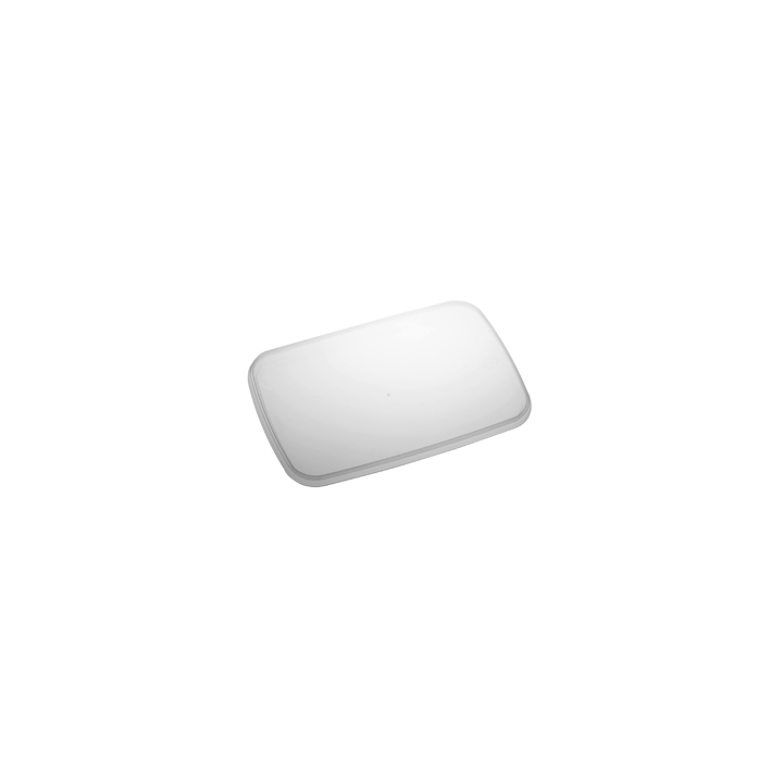 Deksel rechthoek, PP, 192x129mm, transparant, RA192 (700 st) - 0