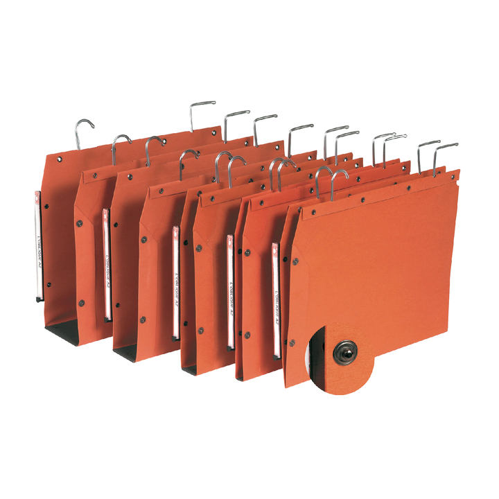 Hangmap oblique tub lat a4 u-bodem 50mm oranje - 0