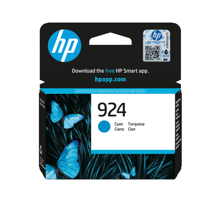 Inktcartridge hp 4k0u3ne 924 blauw(4k0u3ne#ce1) - 0
