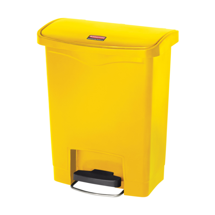 Rubbermaid, Slim Jim container, 30 liter, geel, VB 224177 - 0