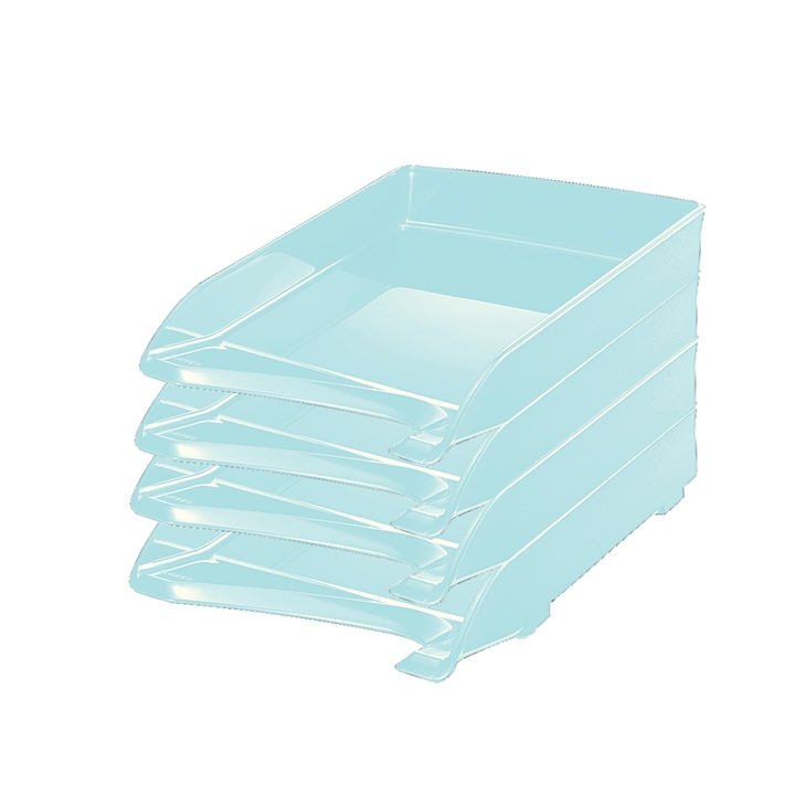 Brievenbak leitz 5220 a4 plastic transp - 1