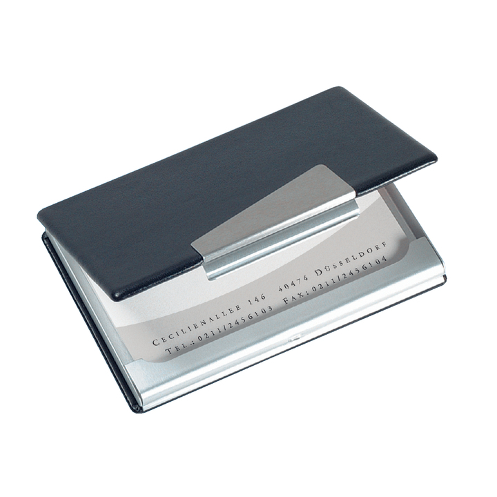 Visitekaartetui sigel voor krt 90x58mm aluminium(si-vz131) - 0