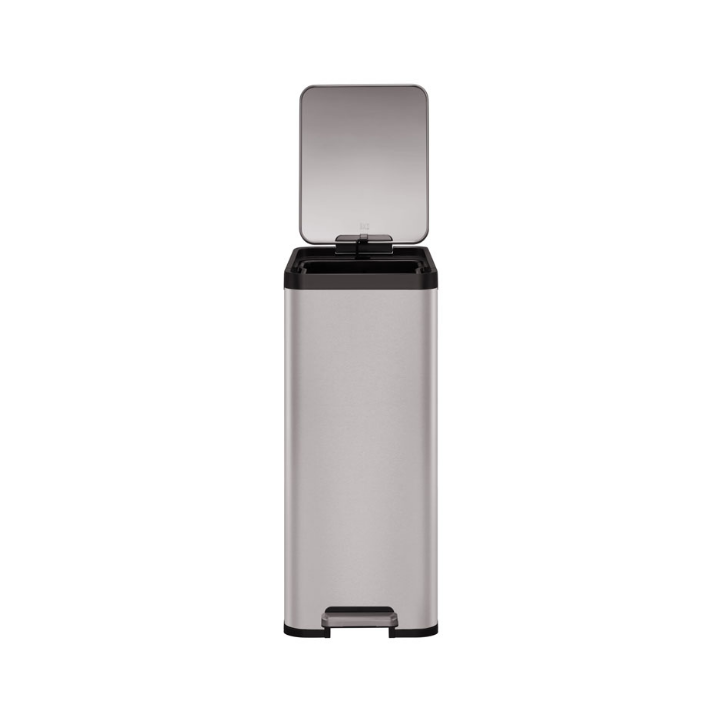Eko Ecomaid, pedaalemmer, 45 liter, grijs mat RVS, VB 913945 - 2