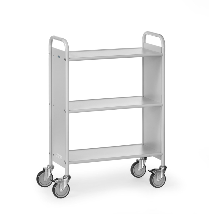 Dossierwagen lichtgrijs, 720x350mm Draagverm. 150kg - 0