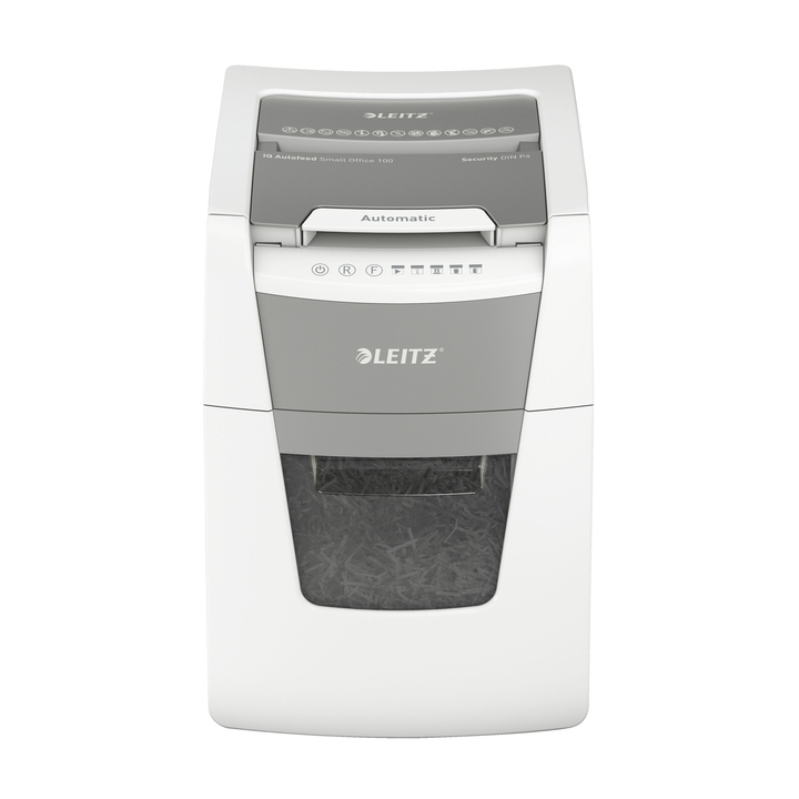 Papiervernietiger leitz iq auto+ small office 100 p4 4x28mm( - 0