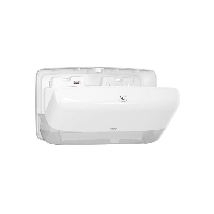 Tork Twin | Mini Jumbo Toiletpapier Dispenser | T2 | Wit | 555500 - 1