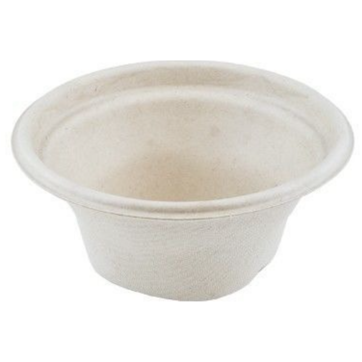 Soepkom, 250ml, 13cm, suikerriet (100 stuks) - 0
