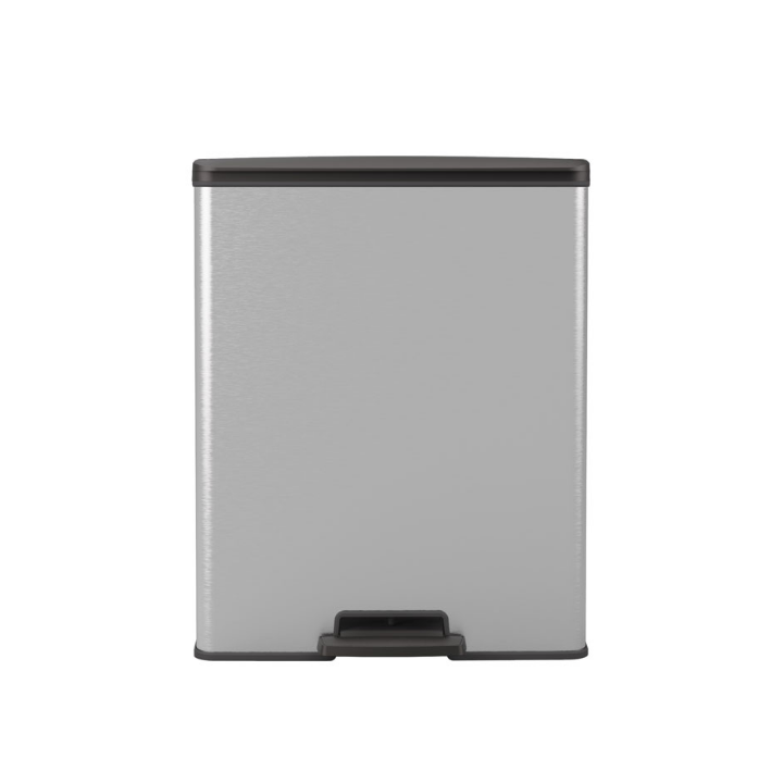 Decobin, pedaalemmer, 65 liter, zilver/zwart, VB 128026 - 2