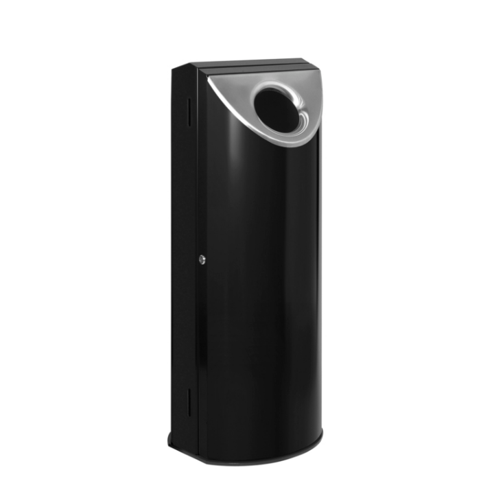 Scoop Twin, buitenafvalbak, 90 liter, zwart, VB 025978 - 0