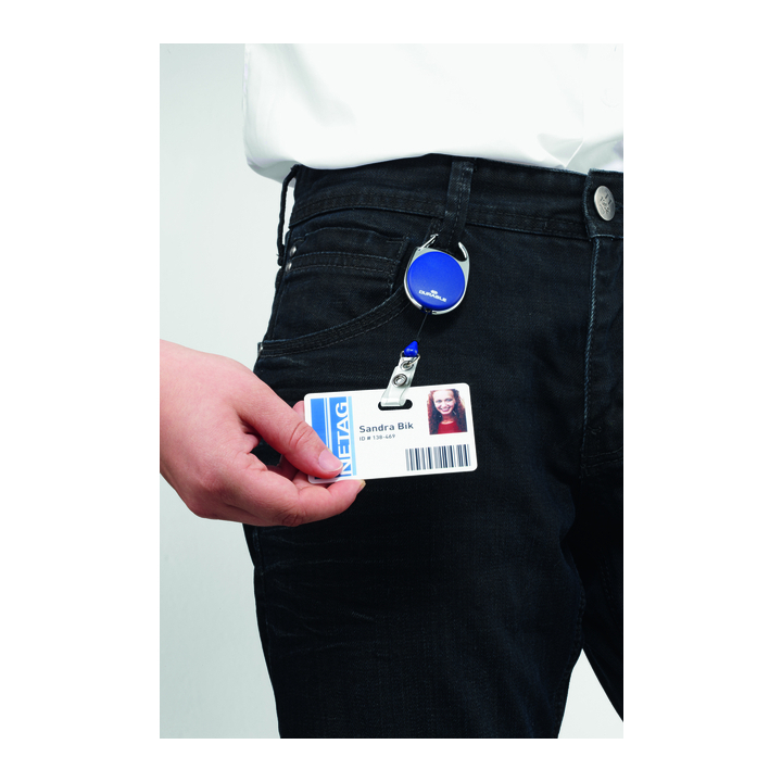 Afrolmechanisme Durable Style | drukknopsluiting | blauw (832407) - 1