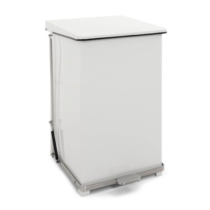 Industriële pedaalemmer, HACCP, 152 liter, wit, VB 058150 - 0