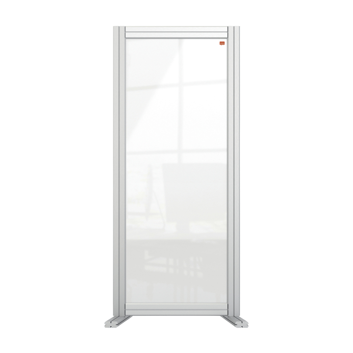 Bureauscherm nobo modulair transparant acryl 400x1000mm(1915 - 0