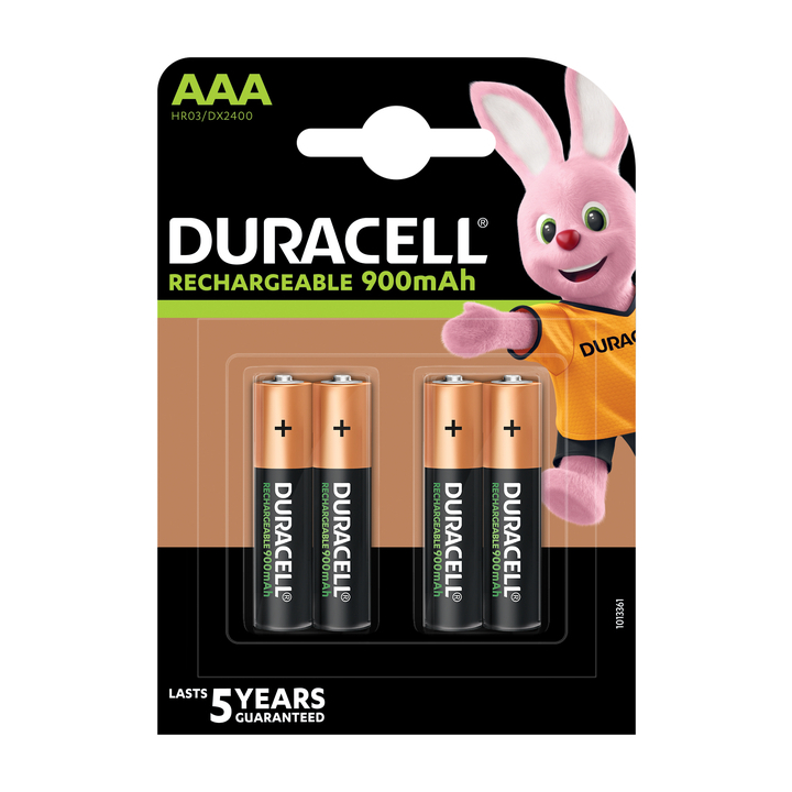 Batterij oplaadbaar duracell aaa duralock 800mah(50003948038 - 0