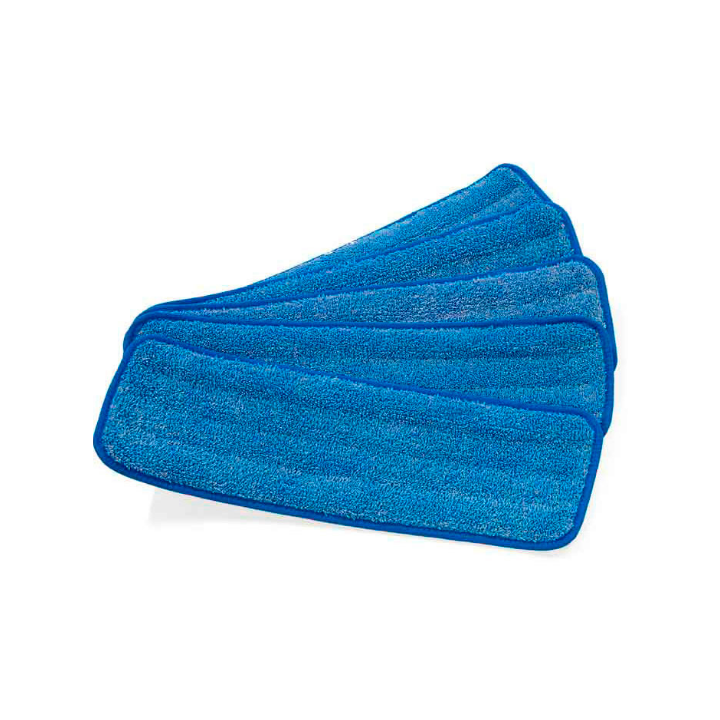 Rubbermaid | Vochtige Microvezelmop | 40cm | Blauw | VB 000477 - 1