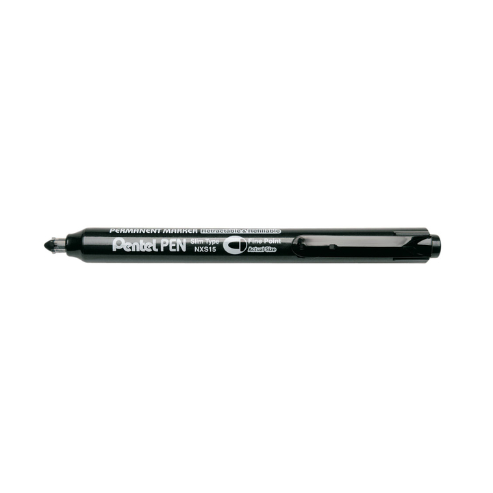 Viltstift pentel nxs15 zwart 1mm(013577) - 0