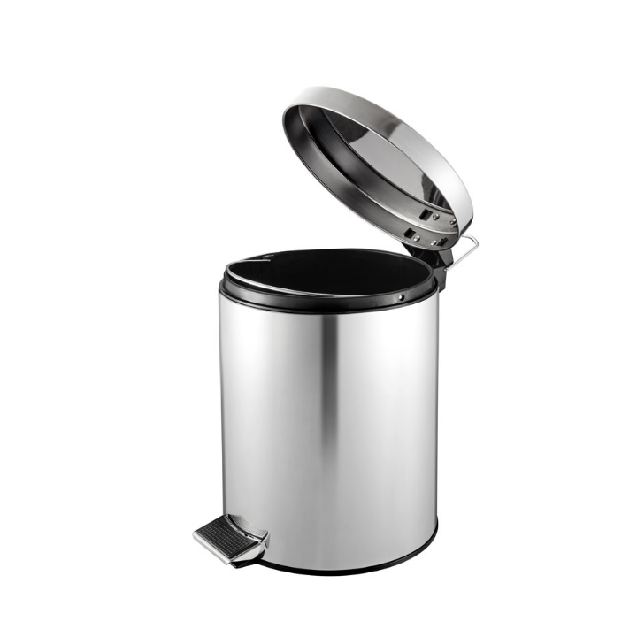 Pedaalemmer Met Binnenemmer | 5 Liter | RVS | VB 222205 - 1