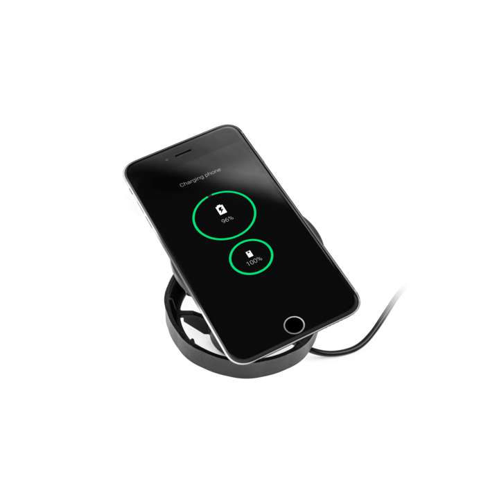 Filex, AC QI Power-Spot, 1x USB A+C, zwart - 2